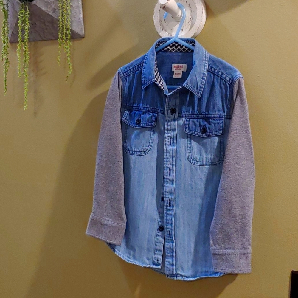 Denim Button-Down